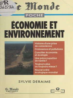 cover image of Économie et environnement